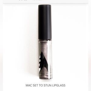 MAC Shimmery Silver Lip Gloss new